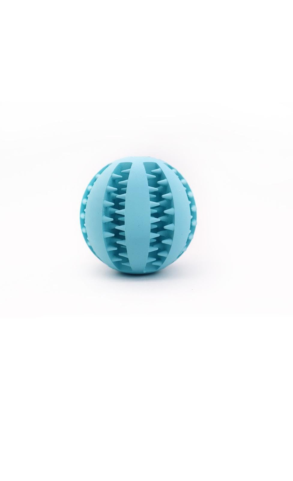 TRENZSTORE Dog Treat Ball – Interactive Dog Ball & Treat Dispensing Chew Toy for Small & Medium Dogs | Durable Teething Toy for Boredom, IQ Training &