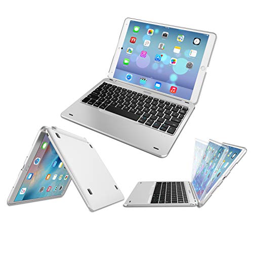 iPad Air 10.5-inch Keyboard, Arteck Ultra-Thin Bluetooth Keyboard with Folio Full Protection Case