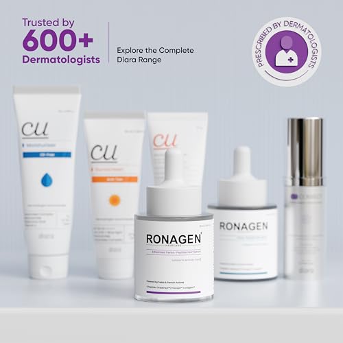 Image of Ronagen+ Advanced Penta-Peptide Hair Serum for Hair Growth & Fall Control | 5% Redensyl, 3% Procapil, 3% Anagain | Scalp Treatment for Thinning & Density | 50ml