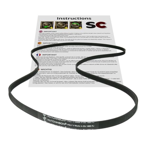 SC Solocorreas - Correa secadora 1880 PJ MIELE (5689130)