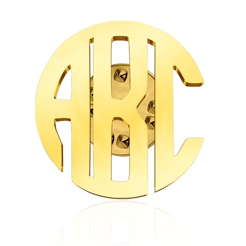 Image of Custom Lapel Pin for Women Men - Name Brooch Pin Personalized Stainless Steel for Wedding Business Party - Gold /Silver /Black Customized Jewelry Gifts