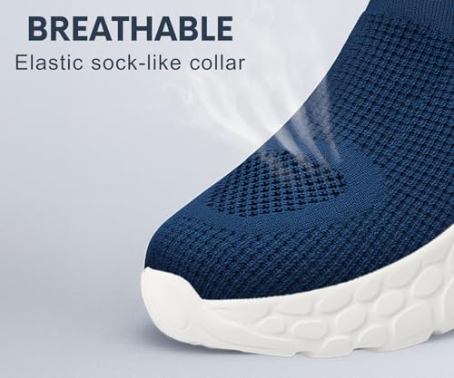 Image of Kraasa Walking Shoes for Men Height Increasing Sports Shoes Ultra Grip Soft Sole Gym Shoes Workout Lightweight Running Shoes for Men