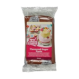 FunCakes Smaakfondant Choco: Heerlijke smaak, gladde textuur, makkelijk uit te rollen, smaakfondant, perfect voor…