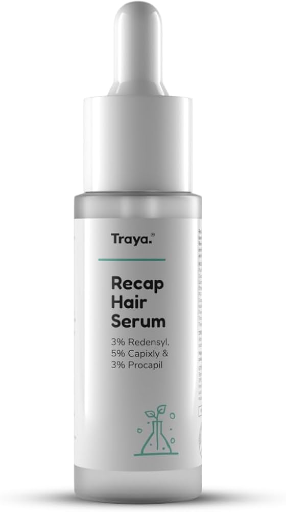 Buy Traya Natural Hair Growth Serum With 3% Redensyl, 5% Capixyl, 3% Procapil For Increasing Hair Thickness, Natural DHT Blocker, For Hair Fall ...