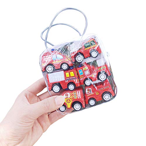 Amyove Mini véhicule technique pour enfants Tirez sur Mini Engineering Car Toy Kit de support de véhicule pour garçon Cover