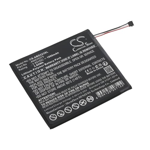 Cameron Sino CS 1000mAhReplacement New Battery for Amazon Kindle 11th 2022 C2V2L3