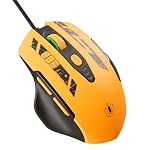 Uineer – Uineer Gaming Maus mit Kabel, 7200 DPI, 6 programmierbare Ta