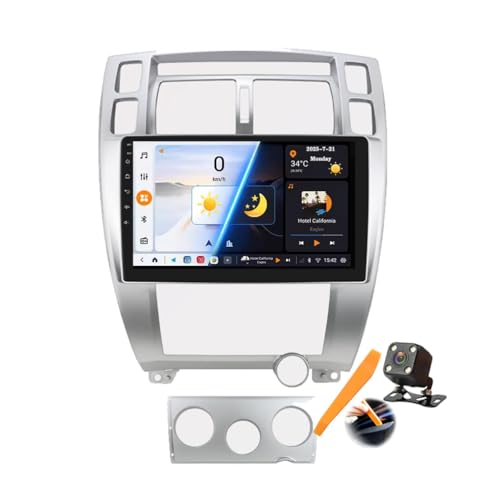 Radio 2 DIN Android 15 para Hyundai Tucson 2004-2009 M6 Pro1 de 10 pulgadas