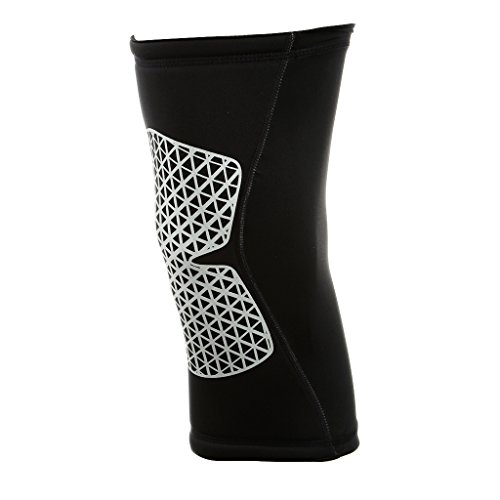 MYADDICTION Sports Basketball Soccer Running Cycling Knee Support Protective Gear Soft Sweat Absorbing Sleeve Kneepad Brace Black XL Sporting Goods | Fitness Running & Yoga | Clothing & Accessories