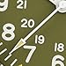 Militado ML05 38mm VH31 Quartz Watch - Domed Sapphire Crystal Field Watch C3 Super Luminous Retro Sweep Wrist Watch for Men 100M Waterproof (ML05 VH31 Bronze/Yellow Strap)