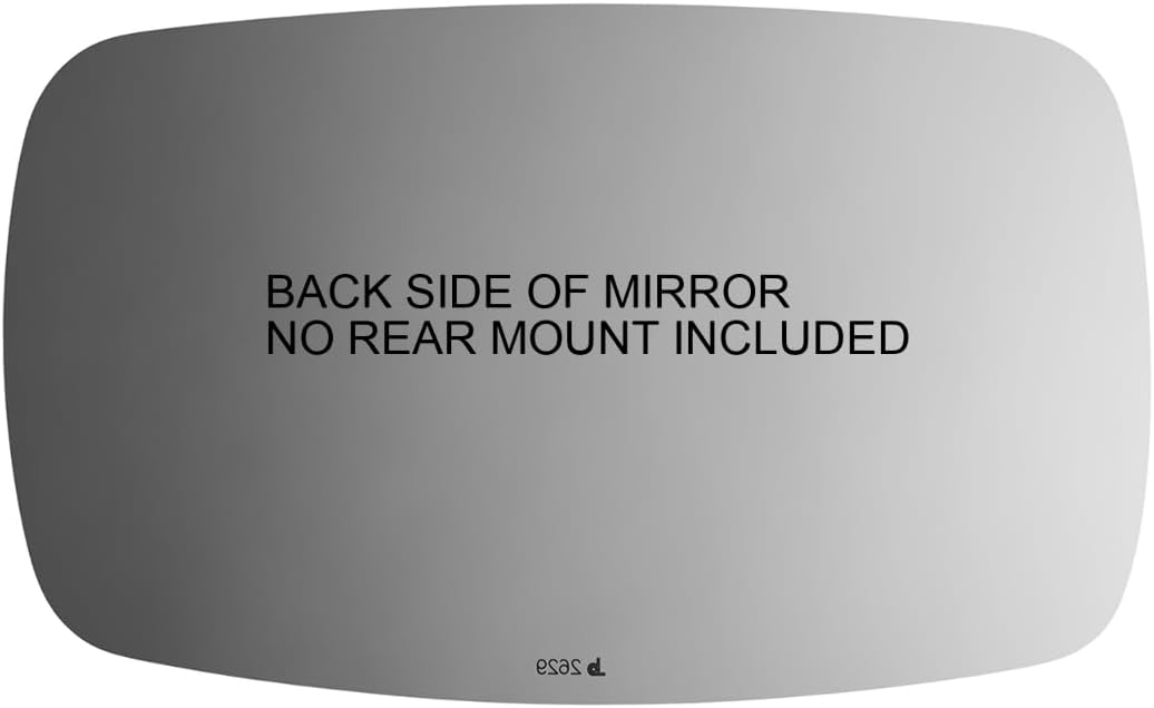 Fits 95-00 Contour, Mystique Left Driver Mirror Glass Lens w/Adhesive USA w/o Backing Plate