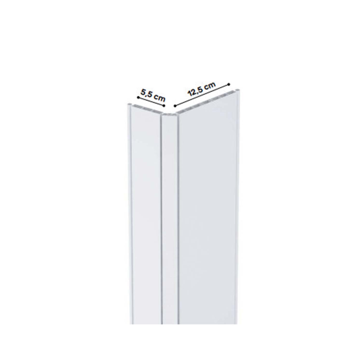 PORTE A SOFFIETTO PVC 82X210 BIANCO (085772)