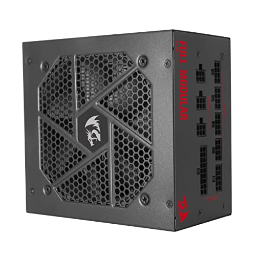 Image of Redragon RGPS-650W 80 Plus Gold Full Modular Gamer Power Supply