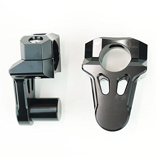 Amazon | バーマウントライザー 22.2mm-28.6mm変換 ブラック 黒 汎用