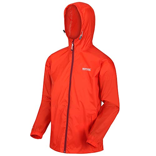 Regatta Veste imperméable Pack-It III pour homme, coupe-vent et respirante, pliable