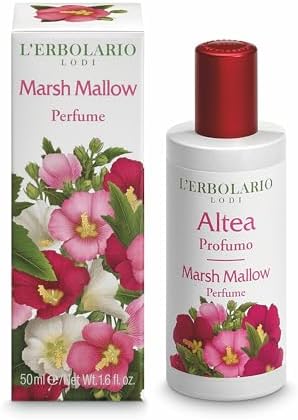 L'Erbolario Marsh Mallow Perfume - Citrus and Floral Parfum for Women - Lasting Vanilla Perfume with Lemon, Bergamot, Vetiver and Musk Notes - 1.6 oz