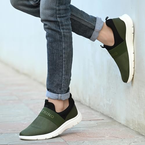 Image of Centrino Lightweight Running Shoes for Men | Sports Shoes for Man Stylish | Breathable Mesh Walking Shoes | Cushioned Insole | Comfortable Workout Sneakers | Mens Shoes for Daily Gym Sports & Casual Use (6567)