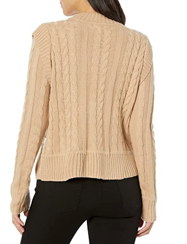 Image of Calvin Klein Women's CK Sweater,Wheat,Small
