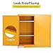 SierraSquad 30 Gal Flammable Safety Cabinet, 43