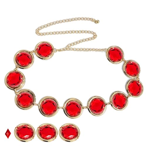 Teksome Cinturón de cintura para cosplay de anime | Cinturón de