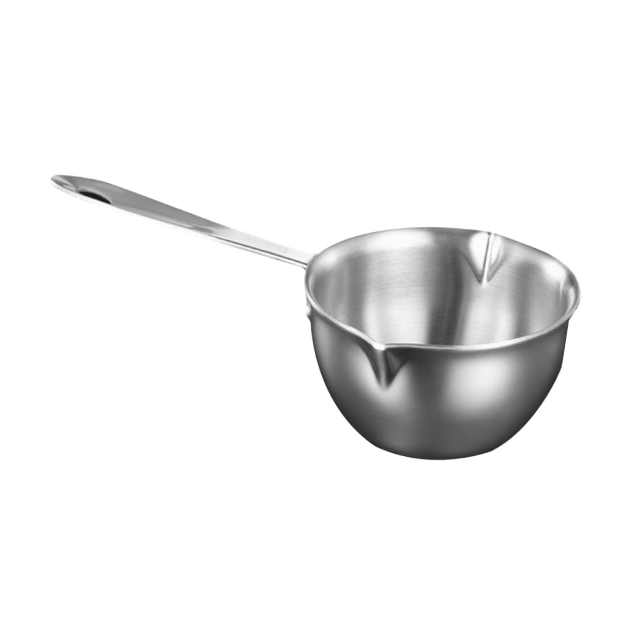 RORPOIR Stainless Steel Boiler Pot for Melting Butter Chocolate and Cheese Versatile Kitchen Oil Heating Bowl with Strainer and Frying Basket for Efficient Cooking and Oil Filtering