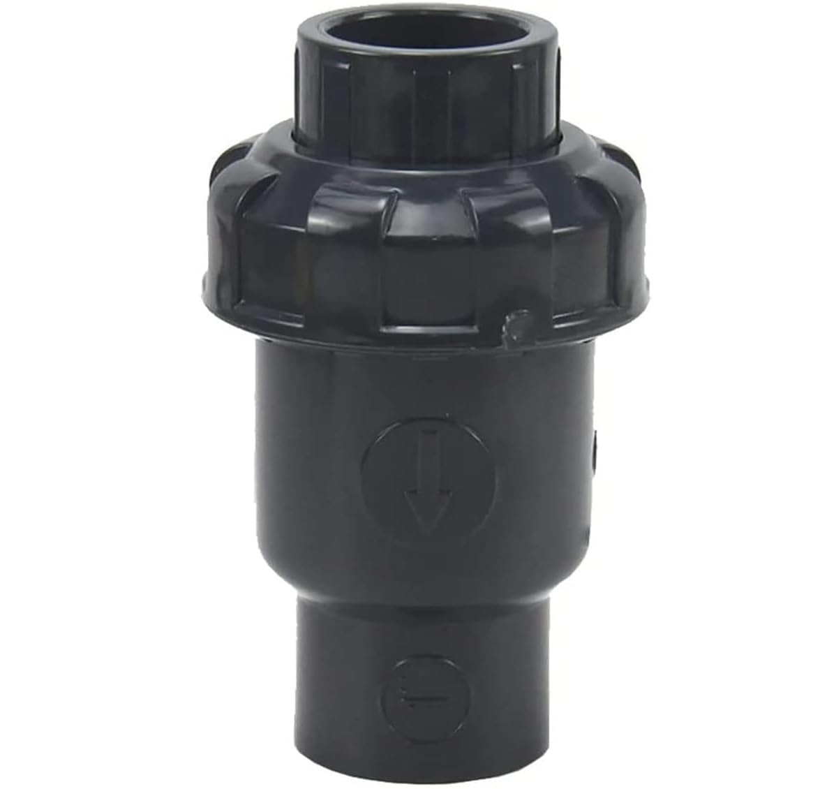 Zawór zwrotny UPVC — 1/2” do 2” Plastikowy zawór jednokierunkowy z kulą z PVC do systemów hydraulicznych(25mm)