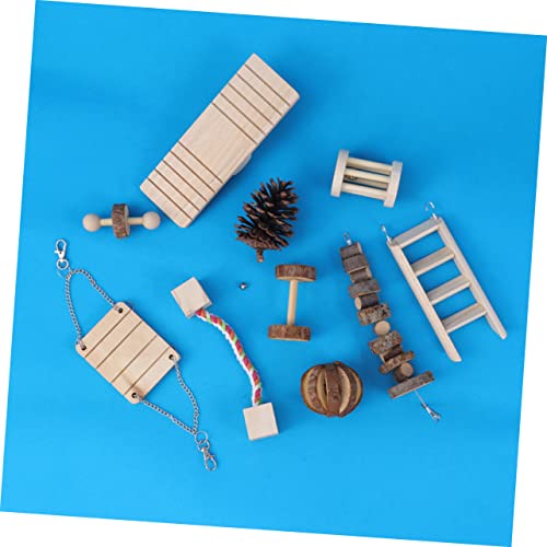 Balacoo 30 Pçs Brinquedos Para Gatos Brinquedo Para Dentição Acessórios Para Gaiola De Hamster Brinq