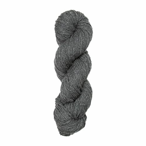 Image of Ganga Alisha Hand Knitting Yarn, 100% Acrylic Pack of 300 GMS (ALS14 - Charcoal Grey)