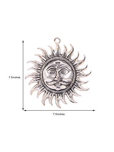 Décoratif Sun Éponte argent 20 cm Loi-223 objet tendance