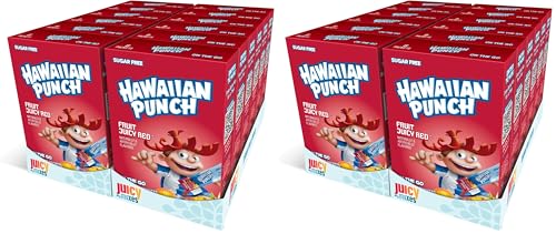 Hawaiian Punch Powder Drink Mix – Sugar Free & Delicious, Excellent source of Vitamin C (Fruit Juicy Red, 96 Sticks) (Pack of 2) image 3