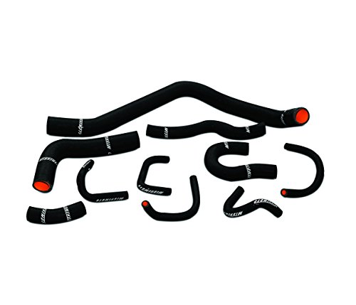 Mishimoto MMHOSE-CIV-88BK Silicone Radiator Hose Kit Compatible With Honda Civic 1988-1991 Black