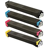 eToner Sharp MX2640N Toner Set (4-Color) Brand MX 2640 N Black, Cyan, Yellow, Magenta