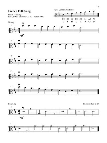 Learning Together: Sequential Repertoire for Solo Strings or String Ensemble (Viola), Book & Online Audio - Image 5