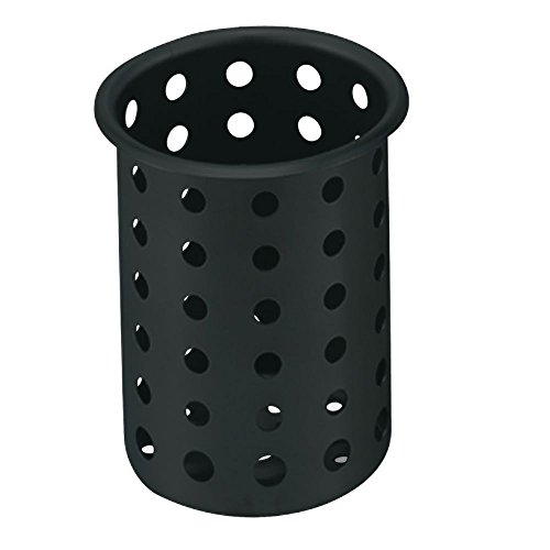 Vollrath 52633 Flatware Cylinder Black Plastic