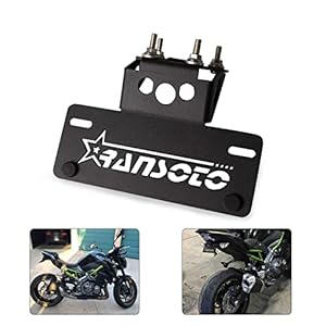 Motorcycle Fender Eliminator License Plate Mount Holder Fit Compatible With Kawasaki Z900 2017 2018 2019 2020 2021 2022 3 41if ejmxnl. sl500 . ss300