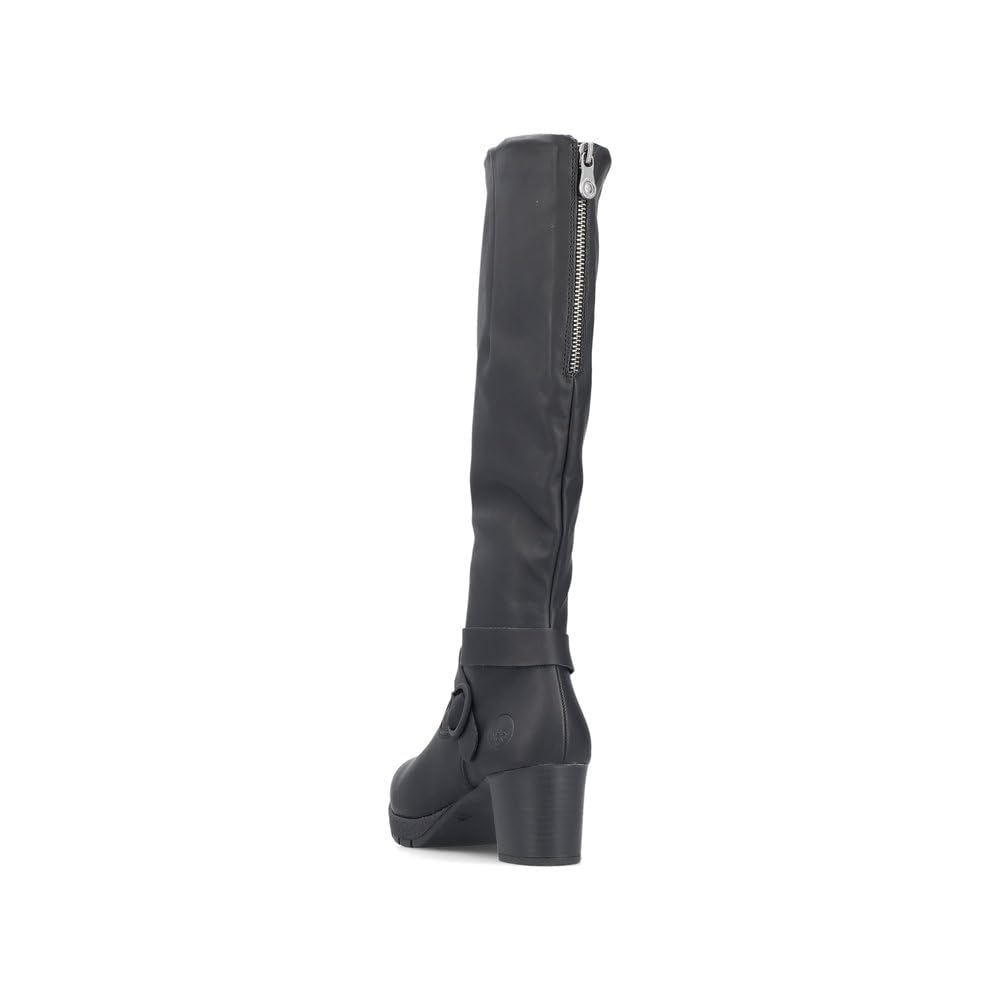 Rieker Damskie buty zimowe 77690, damskie kozaki, luźna wkładka