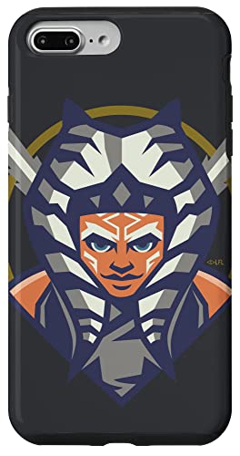 Protection Star Wars Ahsoka Tano iPhone 7 Plus coque gris acier