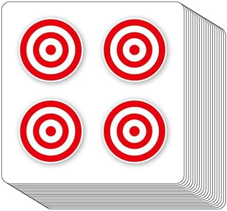 Target Sniper Scope Stickers, 1 Inch Scrapbooking Arts Calendar Kids Crafting 80-Pack image 4