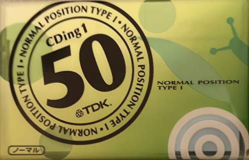 TDK �J�Z�b�g�e�[�v CDing1 50�� CD�^���ɋ����N���A�T�E���h CD1-50U