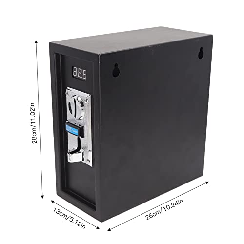 Boîte d'alimentation de Contrôle de Minuterie à Pièces, Accepteur de Pièces de Boîte de Minuterie Programmable pour Machine D'arcade, Machine à Laver, Chaise de Massage