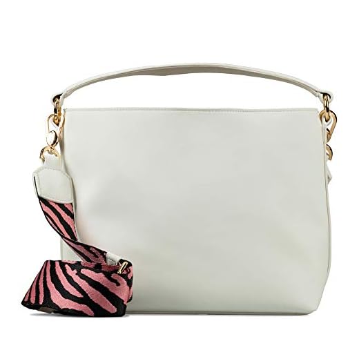 Clarks Cabana Park - Bolso bandolera, Blanco White Combi, 1x1x1 cm (B x H x T)