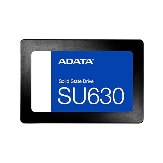 ADATA Ultimate SU630-1.92 TB, interne Solid-State-Drive mit QLC-3D-NAND-Flash, 2.5 Zoll, schwarz