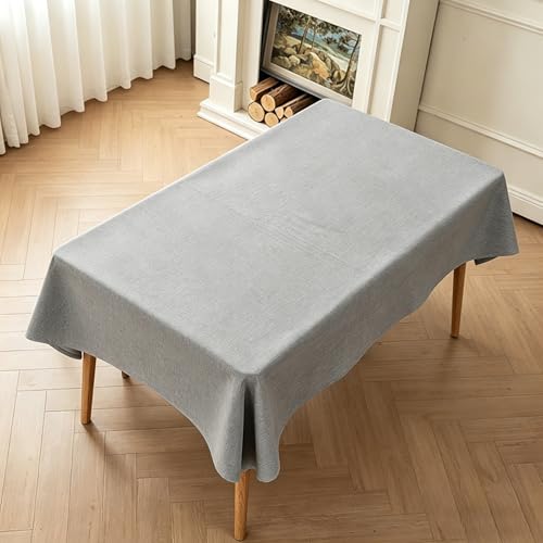 �e�[�u���N���X 80 x 185 cm �h���h������~�ϋv���l���ƒ�p�������e�[�u���}�b�g��i���k��������ȒP�ƒ�p�p�B�_�C�j���O, ���C�g�O���[