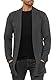 Redbridge Cardgigan für Herren Jacke Sweat-Jacke Sakko Long Cut Anthrazit XXL