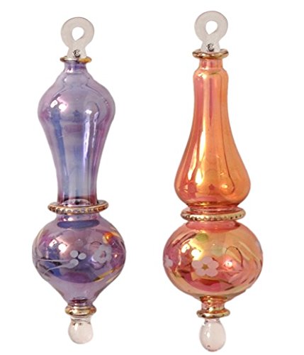Craftsofegypt Set Of 6 Egyptian Hand Blown Glass Christmas Ornaments Vintage Style For The Tree #TOP5