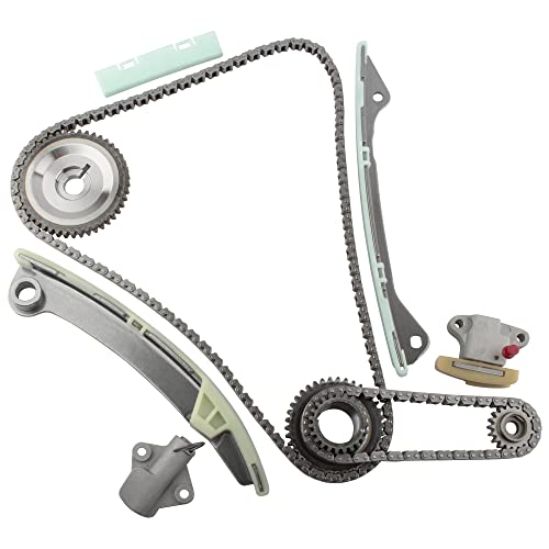 BOXI Timing Chain Kit Fit for Niss-an Cube 1.8L 2009/Sentra 2.0L/Tiida 1.8L/Versa 1.8L 2007-2012 9-0723S NAPA90723S TK3043 13024-EE50B 13024-JA00A