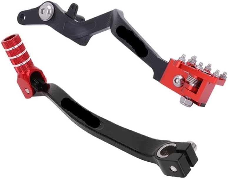 Motorcycle Gear Shifter for XR250 2000-2004 Motorcycle CNC Aluminum Foot Pegs Rest Footpeg Footrest Gear Brake Shift Lever Pedal Shifter