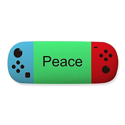 Étui de rangement pour lunettes Peace Word avec citation inspirante