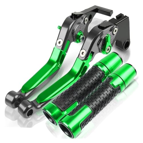 Leviers d'embrayage de frein pour Kawasaki Z800 anti-fatigue avec grip guidon