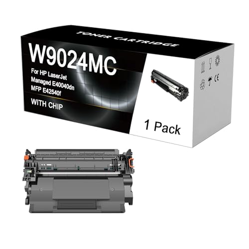W9024MC toner noir avec puce pour remplacer sans blocage la cartouche HP E42540